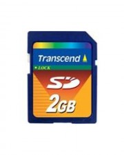 Transcend Flash-Speicherkarte 2 GB SD Card 2.7 - 3.6 V