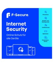 F-Secure Internet Security fr alle Gerte 1 Jahr 15 Gerte Download Win/Mac/Android/iOS, Multilingual (FCFYBR1N015E1)