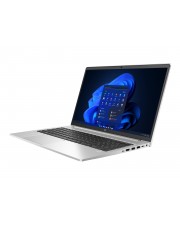 HP ProBook 450 G10 Notebook Wolf Pro Security Intel Core i5 1335U / 1.3 GHz Win 11 Pro Intel Iris Xe Grafikkarte 8 GB RAM 256 GB SSD NVMe 39.6 cm 15.6" IPS 1920 x 1080 Full HD 802.11a/b/g/n/ac/ax Wi-Fi 6E Bluetooth 5.3 WLAN-Karte Pike Silver Aluminium (816F3EA#ABD)