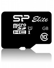 Silicon Power Elite UHS-1 Flash-Speicherkarte microSDXC-an-SD-Adapter inbegriffen 64 GB
