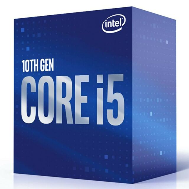 Intel Core i5 10400 (10. Gen.) 2.9 GHz 6 Kerne 12 Threads 12 MB Cache-Speicher LGA1200 Socket Box (BX8070110400)