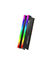 Gigabyte AORUS RGB DDR4 Kit 16 GB: 2 x 8 GB DIMM 288-PIN 3733 MHz / PC4-29800 CL18 1.4 V ungepuffert non-ECC Grau (GP-ARS16G37)