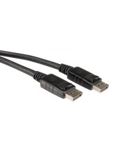 VALUE DisplayPort-Kabel DisplayPort M bis M 2 m abgeschirmt Schwarz (11.99.5602)