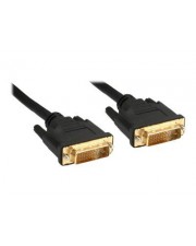 InLine Premium DVI-Kabel Dual Link DVI-D M bis M 1 m Schwarz (17771P)