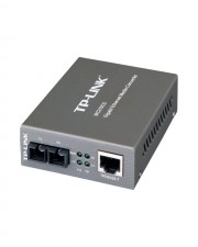 TP-LINK Medienkonverter 1000Base-FX 1000Base-T RJ-45 / SC-Einzelmodus, extern, bis zu 15 km, 1310 nm
