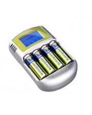 Varta Power LCD Indoor battery charger Silber fur AAA/AA