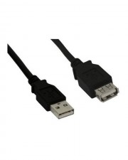InLine USB 2.0 Verlngerung St/Bu Typ A schwarz 5m