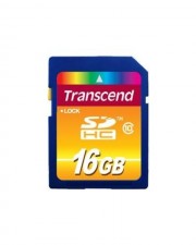 Transcend Flash-Speicherkarte 16 GB Class 10 SDHC