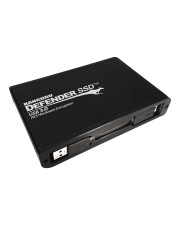 Kanguru Solutions Defender SSD 35 verschlsselt 2 TB extern tragbar 2.5" 6,4 cm USB 3.0 256-Bit-AES FIPS 197 mattschwarz TAA-konform (KDH3B-35-2TSSD)