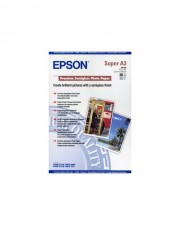Epson Premium Semigloss Photo Paper Seidenmattfotopapier A3 plus 329 x 483 mm (C13S041328)