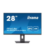 iiyama ProLite LED-Monitor 71 cm 28" 3840 x 2160 4K @ 60 Hz IPS 300 cd/m 1000:1 3 ms HDMI DisplayPort Lautsprecher mattschwarz (XUB2893UHSU-B5)
