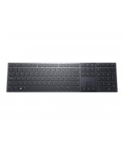 Dell Premier KB900 Tastatur Zusammenarbeit hinterleuchtet kabellos 2,4 GHz Bluetooth 5.1 AZERTY Franzsisch Graphite mit 3 Jahre Advanced Exchange-Service (KB900-GR-FR)