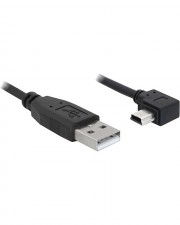 Delock USB-Kabel USB Typ A 4-polig M Mini-USB B M 5 m rechter Winkelverbinder (82684)