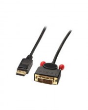 Lindy DisplayPort-Kabel 1m Schwarz (41490)