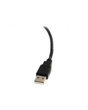 StarTech.com FTDI USB 2.0 auf Seriell Adapter zu RS232 / DB9 Konverter COM Serieller RS-232 Schwarz (ICUSB2321F)