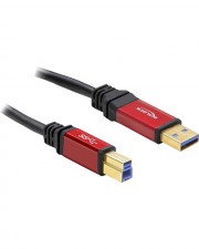 Delock Premium USB-Kabel 5 m Schwarz 9-polig Typ A M (82759)