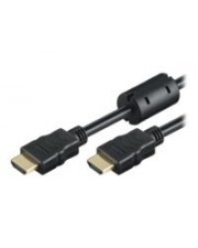 M-CAB HDMI mit Ethernetkabel M bis M 2 m Schwarz (7003016)