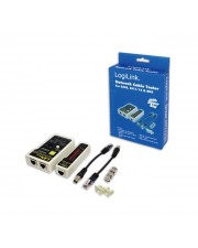 LogiLink Network Cable Tester Netzwerktester-Set with Remote Unit