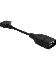 Delock USB-Kabel USB Typ A 4-polig W 5-polig Micro-USB B M 11 cm Hi-Speed OTG (83104)