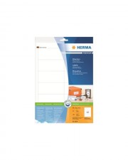 HERMA Premium Permanent selbstklebende matte laminierte Papieretiketten wei 97 x 42.3 mm 120 Etiketten 10 Bogen x 12 (8628)