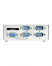 Delock Serial Switch RS-232 4-port manual - Switch - 4 x seriell