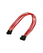 Nanoxia Netzteil fr Lfter 3 PIN Internal Power M bis interne Stromversorgung 4-polig nur M 30 cm Rot (NX42A30R)