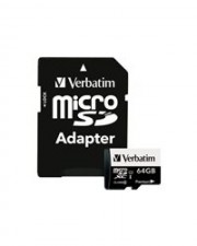 Verbatim Premium Flash-Speicherkarte SD-Adapter inbegriffen 64 GB Class 10 microSDXC UHS-I