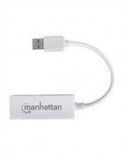 Manhattan SuperSpeed USB 3.0 to Gigabit Ethernet Adapter Netzwerkadapter (506847)