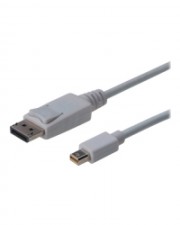 DIGITUS DisplayPort-Kabel Mini DisplayPort M M 3 m 1.1a geformt wei fr Apple iMac Mac mini Pro MacBook Air