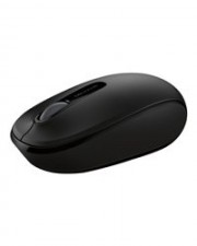 Microsoft Wireless Mobile Mouse 1850 Maus optisch 3 Tasten drahtlos 2,4 GHz kabelloser Empfänger USB Schwarz