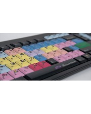 Logickeyboard Avid Media Composer USB QWERTZ Deutsch Mehrfarben German Nero PC Slim Line Keyboard