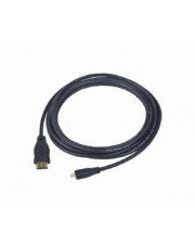 Gembird 1.8m HDMI-M/micro HDMI-M HDMI Micro-HDMI Schwarz HDMI-Kabel male to micro D-male gold-plated Black bulk package