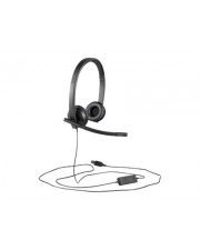 Logitech USB Headset Kopfhrer verkabelt H570e On-Ear (981-000575)