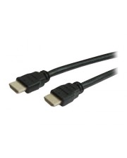 MEDIARANGE HDMI mit Ethernetkabel M bis M 5 m Schwarz