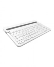 Logitech Multi-Device K480 Tastatur Bluetooth Deutsch wei (920-006351)