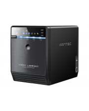 FANTEC QB-35US3-6G Festplatten-Array 4 Schchte SATA-600 SATA 3Gb/s USB 3.0 extern