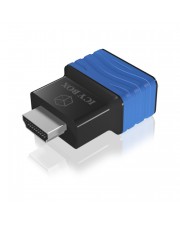 ICY BOX Videoanschlu HDMI / VGA HD-15 W bis M Schwarz Blau (IB-AC516)