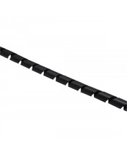 InLine Spiralband 10m schwarz 25mm 10 m Schwarz (59946R)