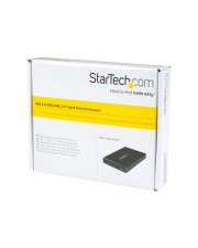 StarTech.com USB 3.0 Universal 2.5in SATA or IDE HDD/SSD Enclosure w/ UASP Speichergehuse 6,4 cm 2.5" ATA-133 / 6Gb/s 5 GBps Schwarz (UNI251BMU33)