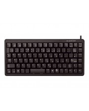 Cherry Keyboard PAN-NORDIC Black USB PS/2 via adapter 86keys Tastatur Schwarz Frankreich (G84-4100LCMPN-2)