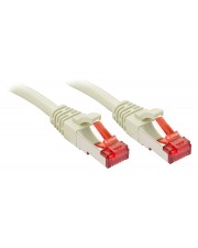 Lindy Cat.6 S/FTP 1m Kabel Netzwerk Konfektion CAT 6 SFTP 1 m Grau 1 m Paare in Metallfolie PiMf 6e glatt (47702)