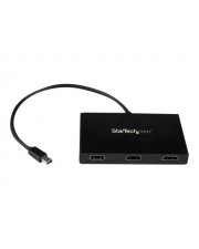 StarTech.com Mini DisplayPort to HDMI Mult Monitor Splitter 3-Port MST Hub Video-/Audio-Splitter 3 x Desktop AC 100/240 V