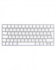 Apple Magic Keyboard Tastatur Bluetooth Lightning Anschlu Deutsch Silber / Wei