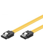 Goobay SATA Kabel 0.50m I-III intern Digital/Daten 0,5 m 7-polig Serial ATA Gelb (95021)