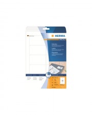 HERMA Special Permanent selbstklebende matte beschichtete Adressetiketten aus Papier wei 83.8 x 50.8 mm 90 g/m2 250 Etiketten 25 Bogen x 10