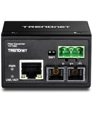 TRENDnet Medienkonverter Fast Ethernet 10Base-T 100Base-FX 100Base-TX RJ-45 / SC multi-mode bis zu 2 km 1310 nm (TI-F10SC)