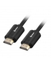Sharkoon HDMI mit Ethernetkabel M bis M 3 m abgeschirmt Schwarz 4K Untersttzung (4044951018048)