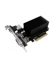 Palit GeForce GT 710 Grafikkarten GF 2 GB DDR3 PCIe x8 DVI D-Sub HDMI ohne Lfter (NEAT7100HD46H)