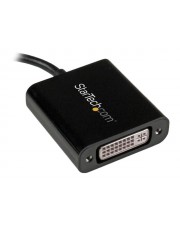 StarTech.com USB-C auf DVI Adapter Externer Videoadapter USB Type-C Schwarz