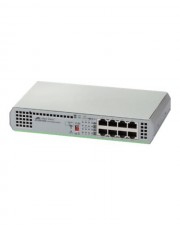 Allied Telesis CentreCOM AT-GS910/8 Switch 8 x 10/100/1000 Desktop (AT-GS910/8-50)